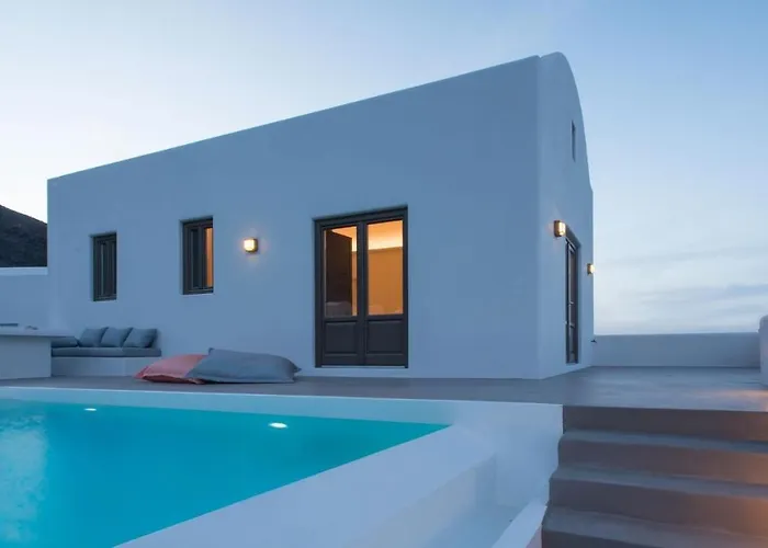 Luxury Santorini Villa Deluxe Private Pool Sea View Imerovigli 别墅